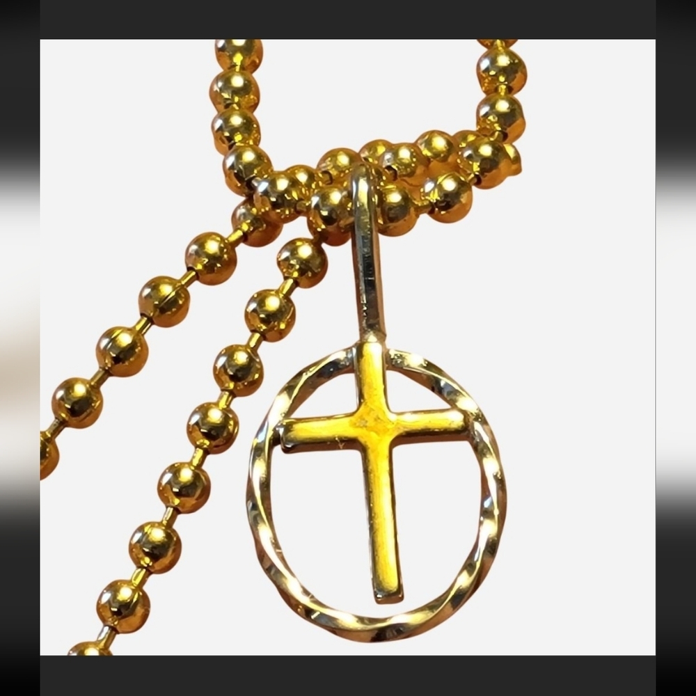 Vintage Theda Cross .925 Sterling Silver Religious Medal Pendant Charm -11mm